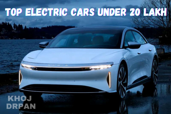 Top Electric Cars in India Under 20 Lakh