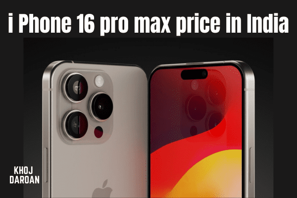 iPhone 16 Pro Max Price in India