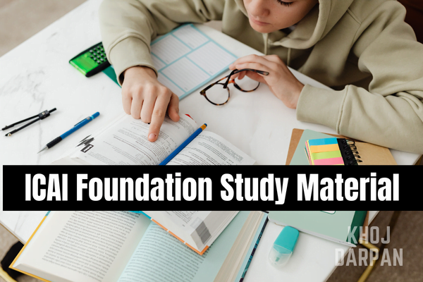 ICAI Foundation Study Material